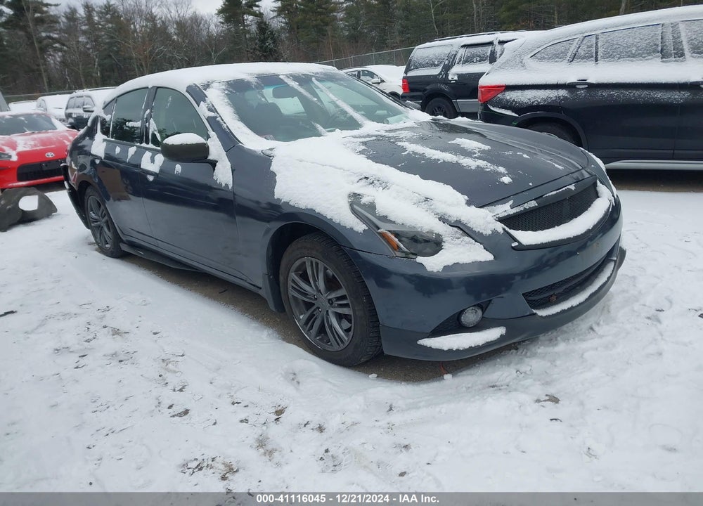 2011 INFINITI G25X VIN: JN1DV6AR5BM652999