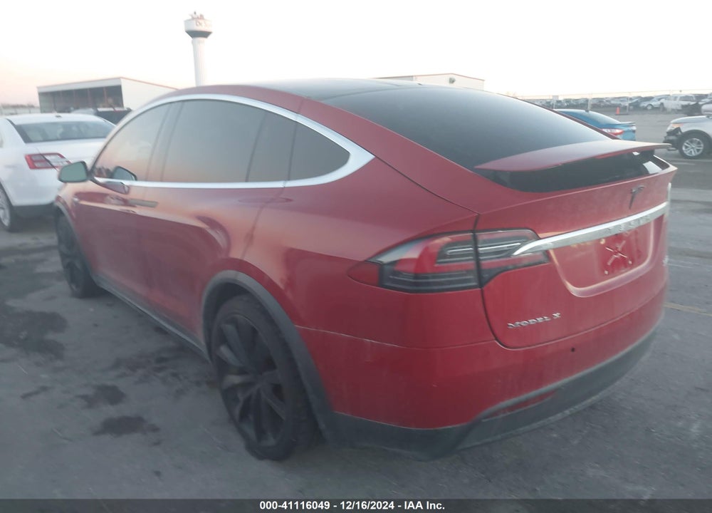 2016 TESLA MODEL X 75D/P100D/P90D VIN: 5YJXCBE49GF019638