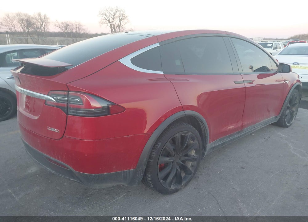 2016 TESLA MODEL X 75D/P100D/P90D VIN: 5YJXCBE49GF019638