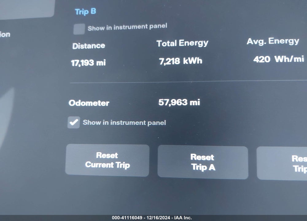 2016 TESLA MODEL X 75D/P100D/P90D VIN: 5YJXCBE49GF019638