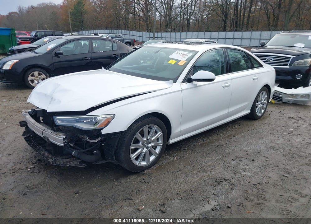2016 AUDI A6 2.0T PREMIUM VIN: WAUFFAFC2GN042356