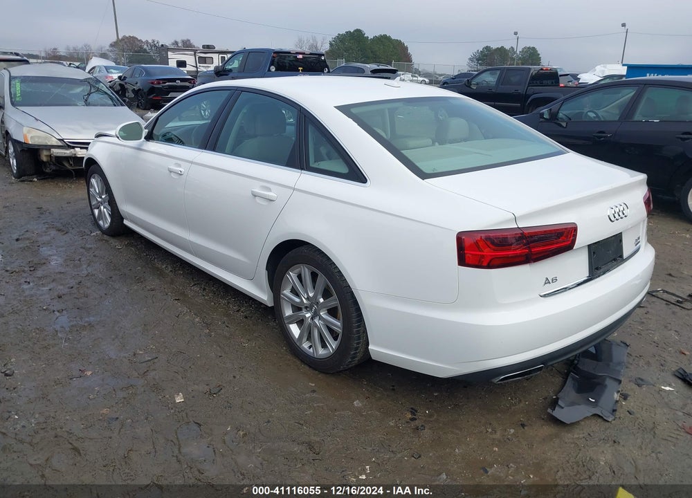 2016 AUDI A6 2.0T PREMIUM VIN: WAUFFAFC2GN042356