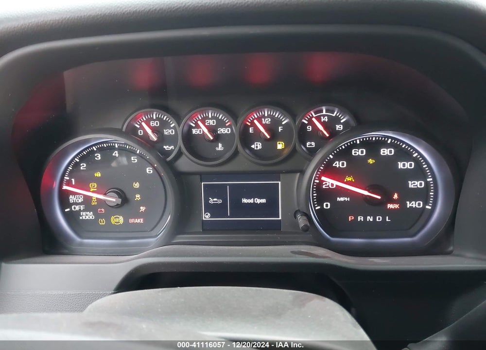 2023 CHEVROLET SILVERADO 1500 4WD SHORT BED CUSTOM VIN: 1GCPDBEKXPZ197600