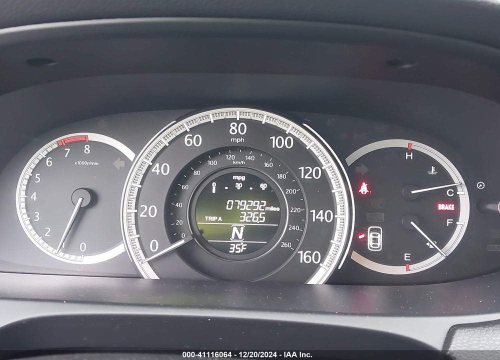 2013 HONDA ACCORD EX-L VIN: 1HGCR2F87DA007945
