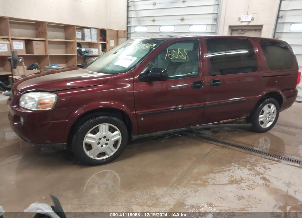 2008 CHEVROLET UPLANDER LS VIN: 1GNDV23W58D171854