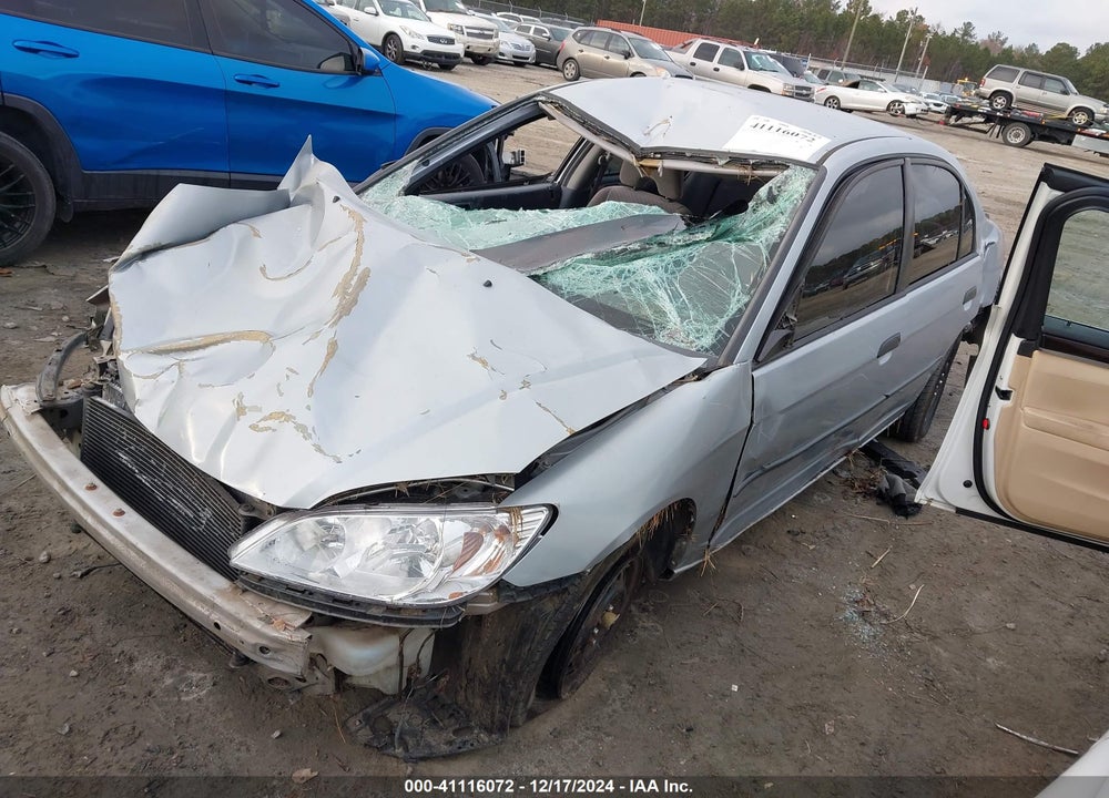 2005 HONDA CIVIC VP VIN: 2HGES16315H566180
