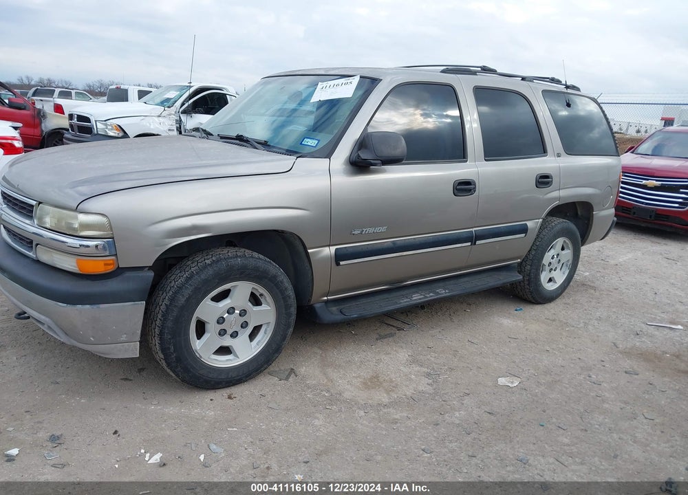 2001 CHEVROLET TAHOE LS VIN: 1GNEC13T51J154599