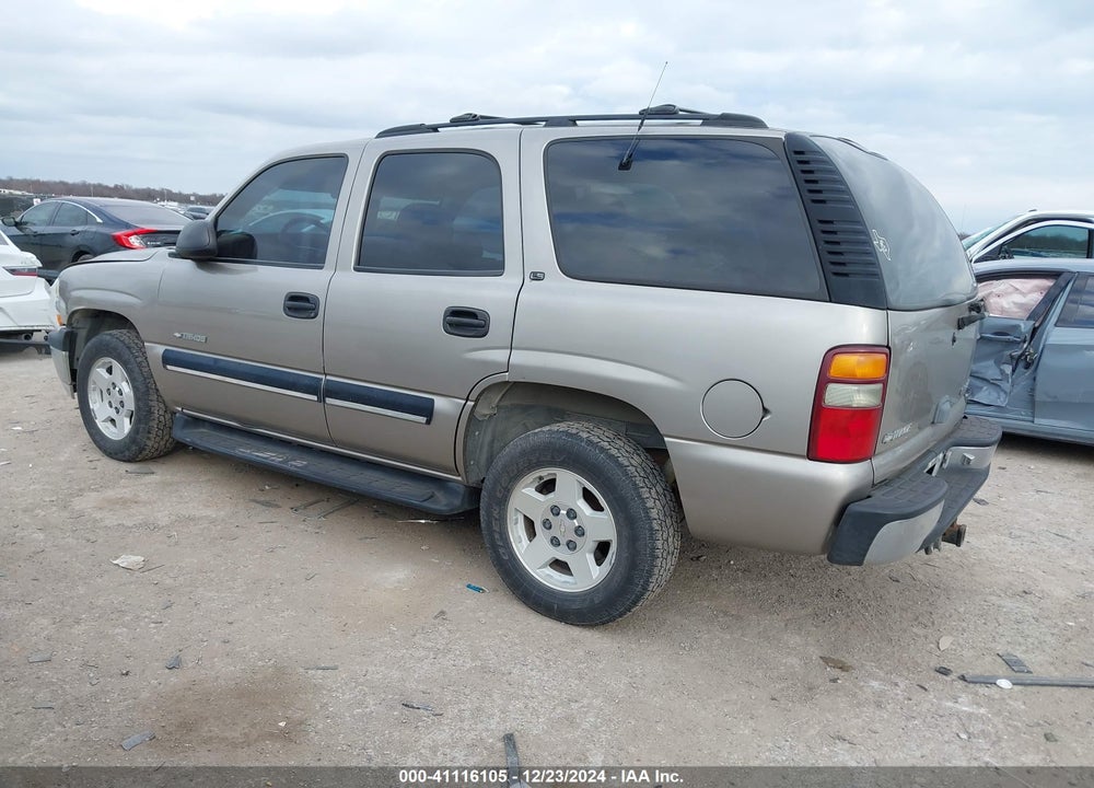2001 CHEVROLET TAHOE LS VIN: 1GNEC13T51J154599