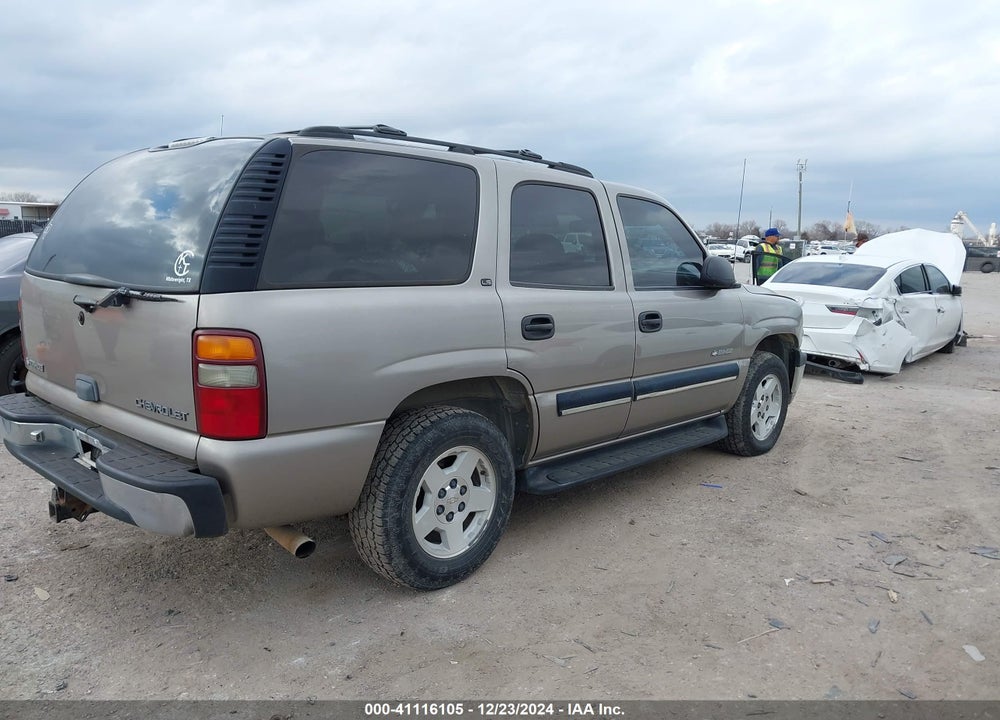 2001 CHEVROLET TAHOE LS VIN: 1GNEC13T51J154599