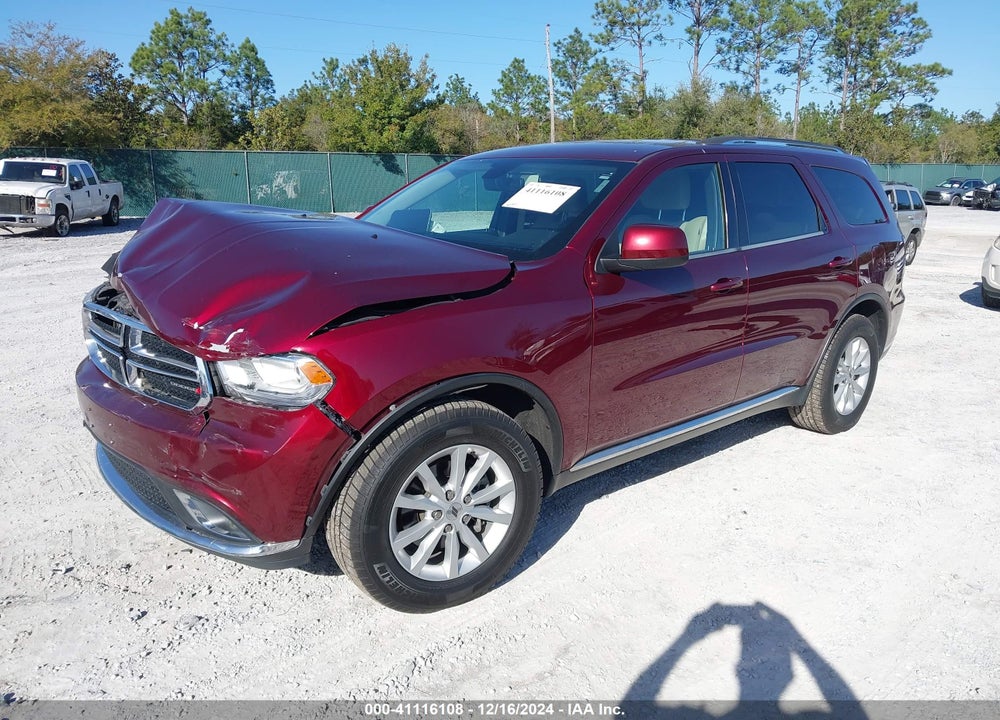2019 DODGE DURANGO SXT PLUS RWD VIN: 1C4RDHAG9KC755185