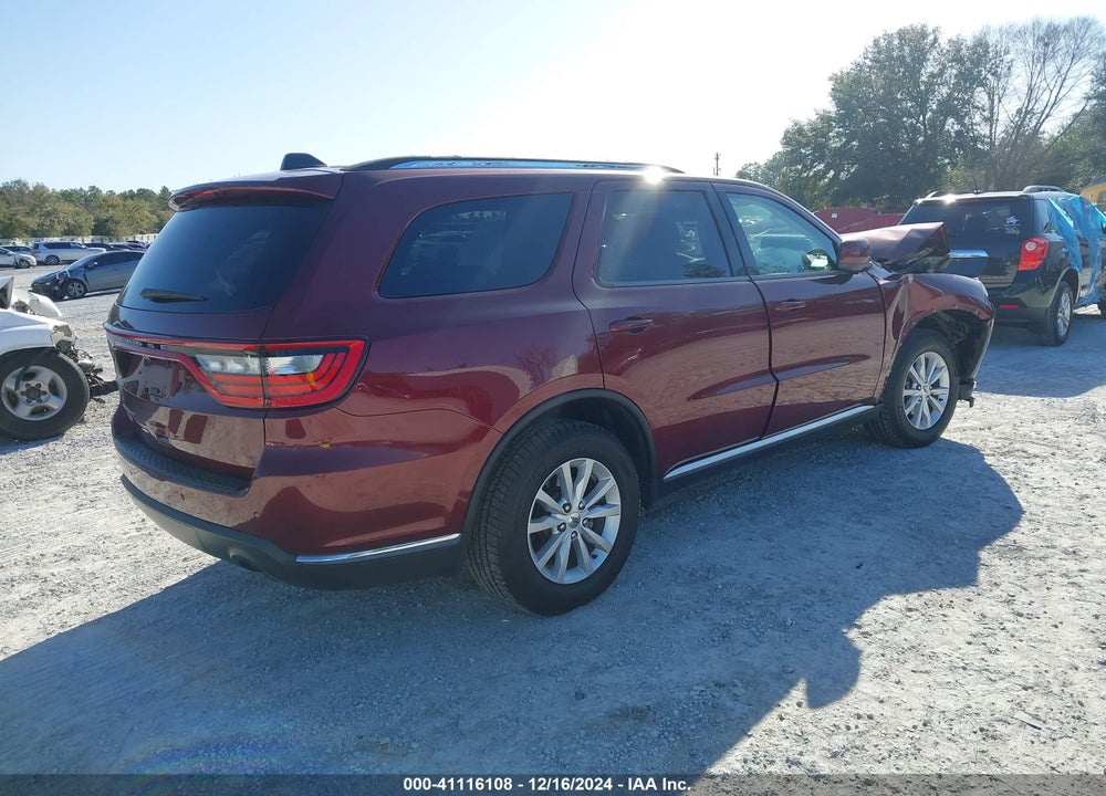 2019 DODGE DURANGO SXT PLUS RWD VIN: 1C4RDHAG9KC755185