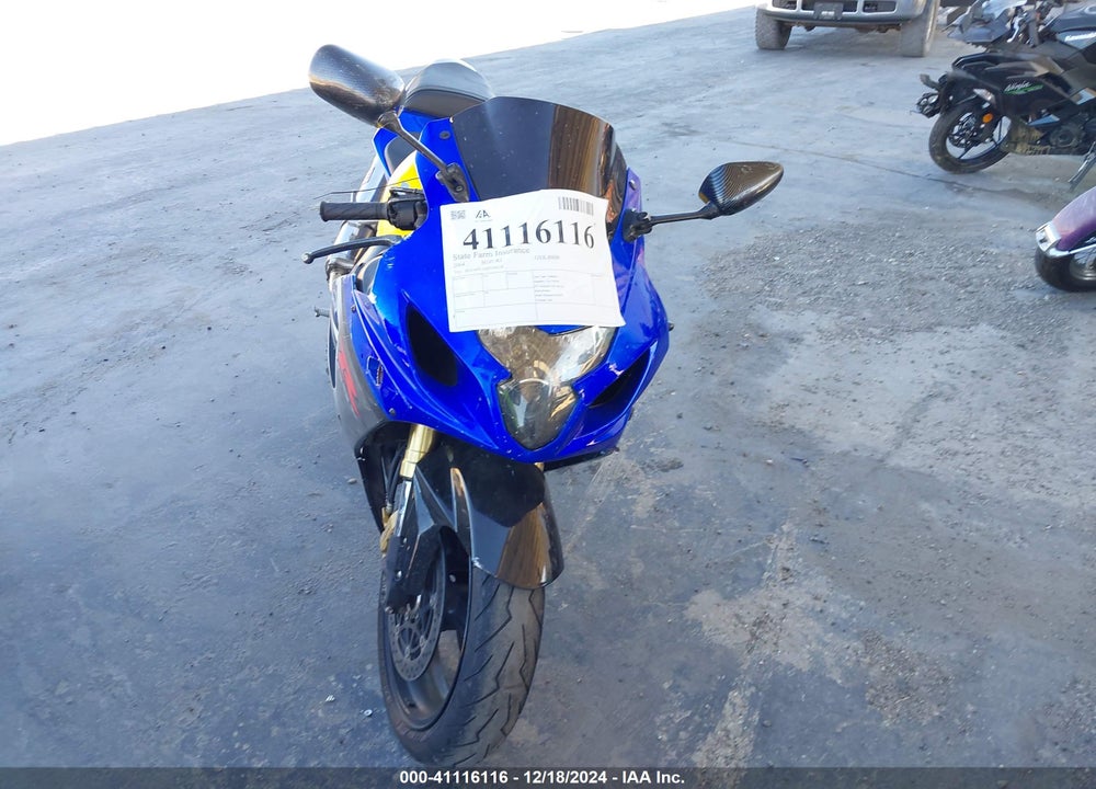 2004 SUZUKI GSX-R600 K VIN: JS1GN7CA542104114
