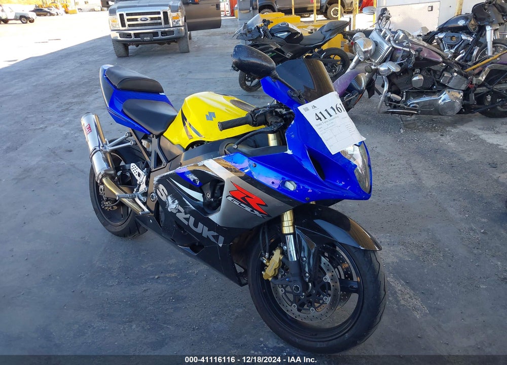 2004 SUZUKI GSX-R600 K VIN: JS1GN7CA542104114