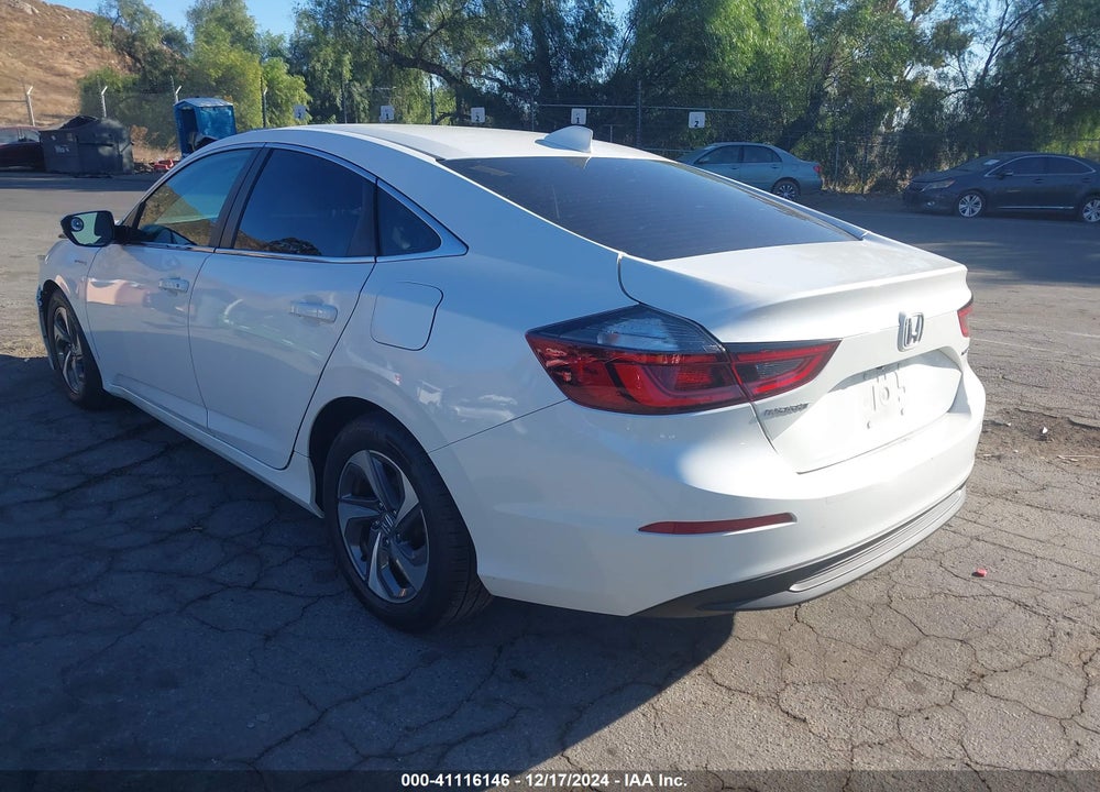 2019 HONDA INSIGHT EX VIN: 19XZE4F56KE008715
