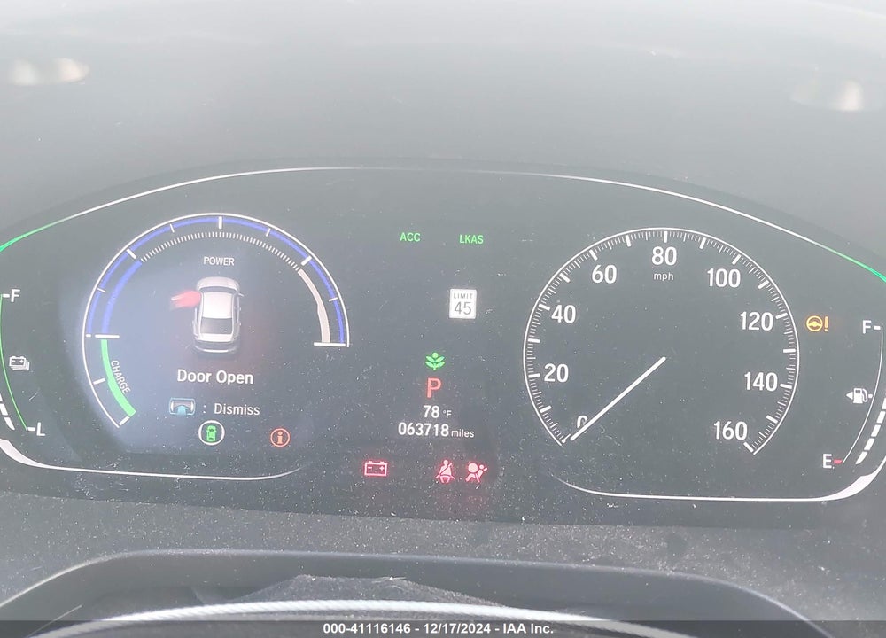 2019 HONDA INSIGHT EX VIN: 19XZE4F56KE008715