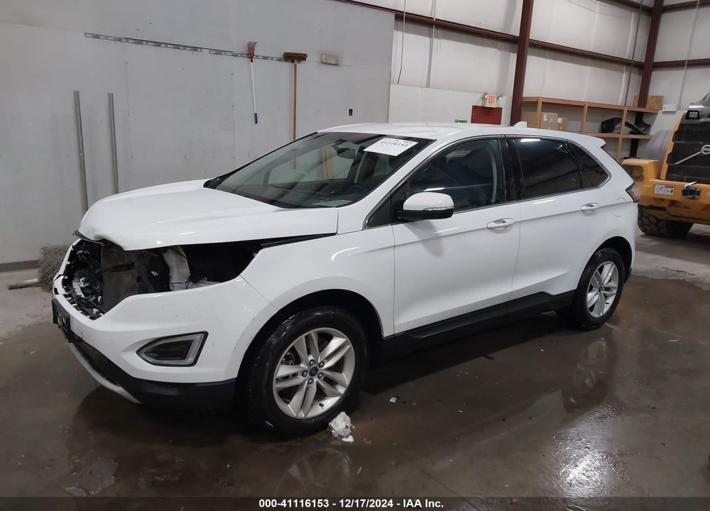 2017 FORD EDGE SEL VIN: 2FMPK4J91HBB88952