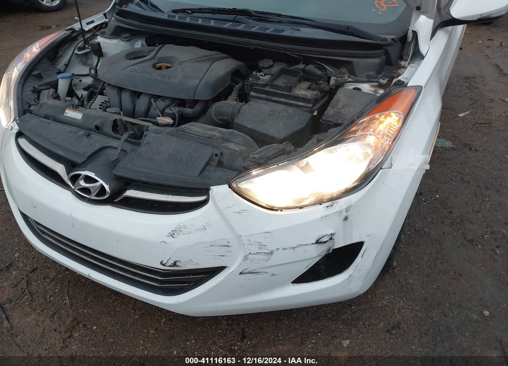 2012 HYUNDAI ELANTRA LIMITED VIN: 5NPDH4AE8CH113374
