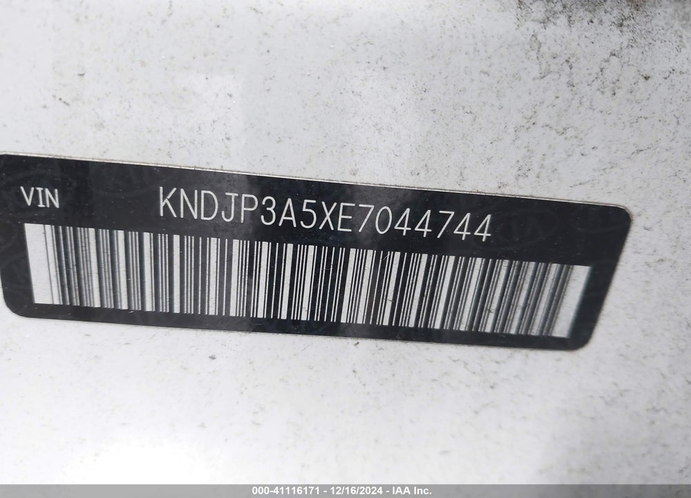 2014 KIA SOUL VIN: KNDJP3A5XE7044744