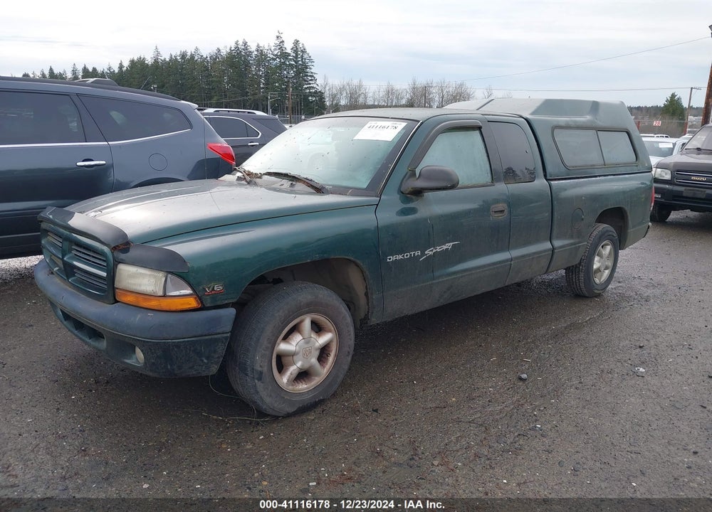 2000 DODGE DAKOTA SLT/SPORT VIN: 1B7GL22X7YS575210
