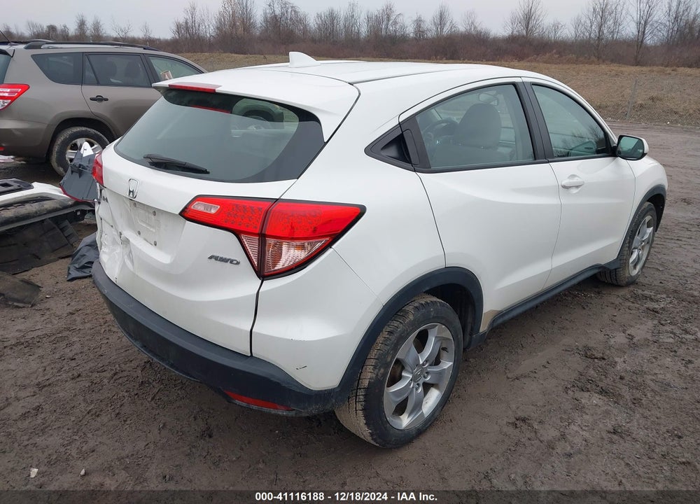 2016 HONDA HR-V LX VIN: 3CZRU6H35GM715998
