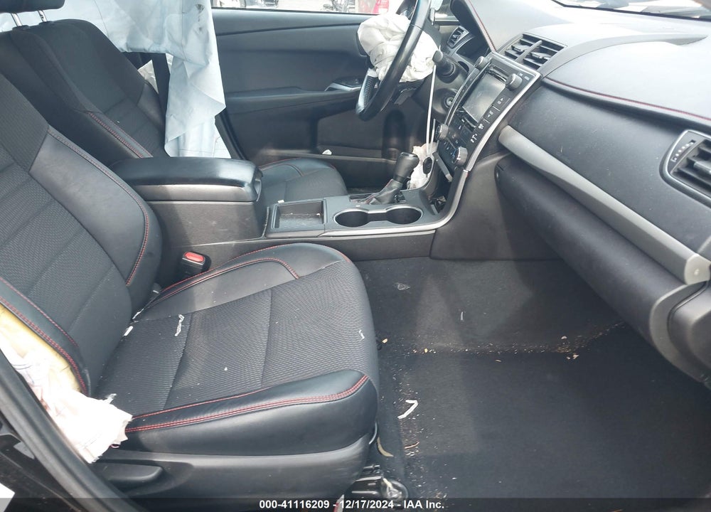 2016 TOYOTA CAMRY SE VIN: 4T1BF1FK0GU232361