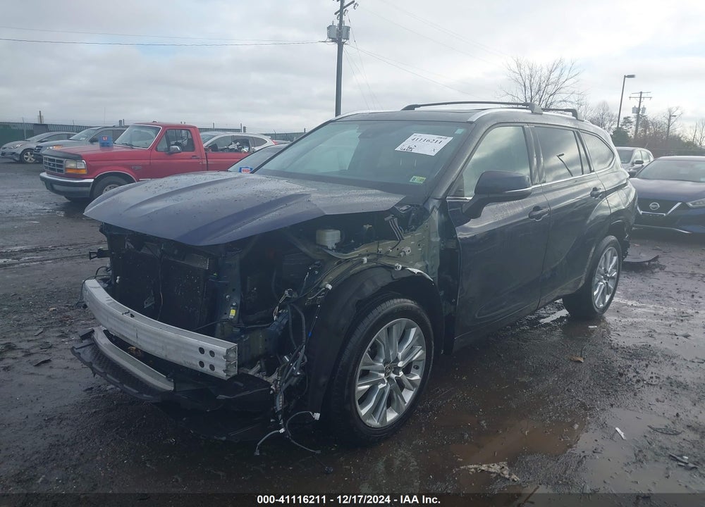 2020 TOYOTA HIGHLANDER LIMITED VIN: 5TDDZRBH5LS030417