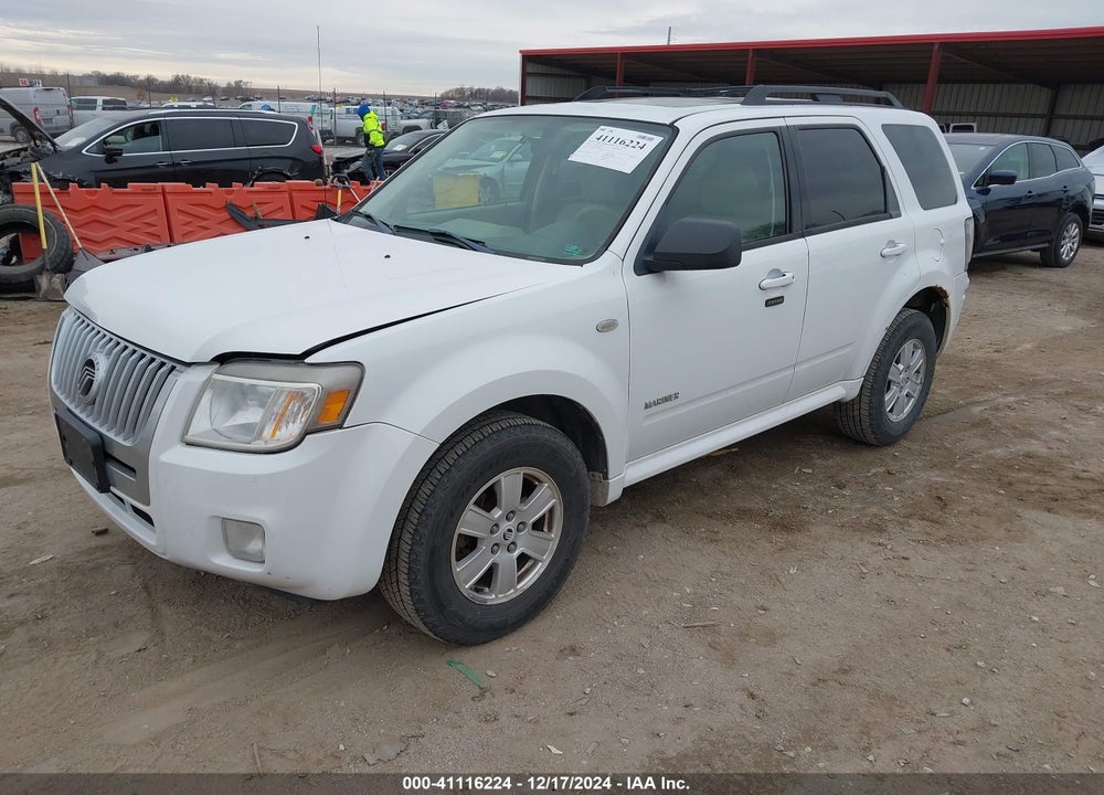 2008 MERCURY MARINER V6 VIN: 4M2CU81168KJ53063