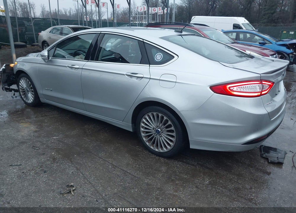 2014 FORD FUSION HYBRID TITANIUM VIN: 3FA6P0RU3ER350831