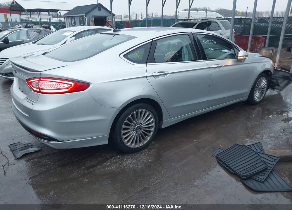 2014 FORD FUSION HYBRID TITANIUM VIN: 3FA6P0RU3ER350831
