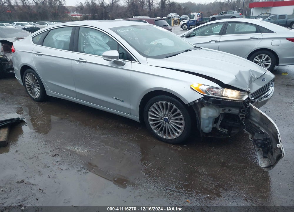 2014 FORD FUSION HYBRID TITANIUM VIN: 3FA6P0RU3ER350831