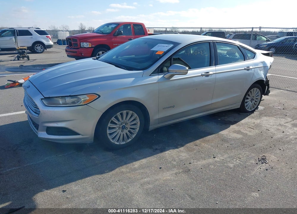 2013 FORD FUSION HYBRID VIN: 3FA6P0LU0DR104102