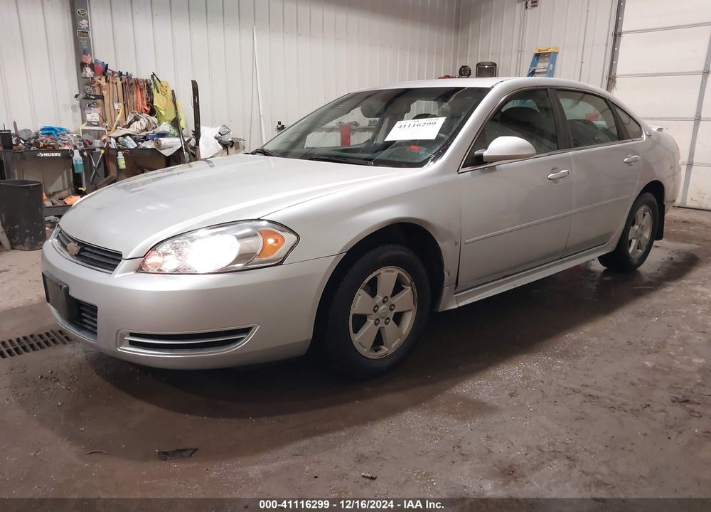 2009 CHEVROLET IMPALA LT VIN: 2G1WT57K891202813
