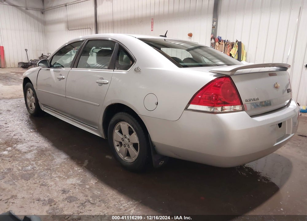 2009 CHEVROLET IMPALA LT VIN: 2G1WT57K891202813