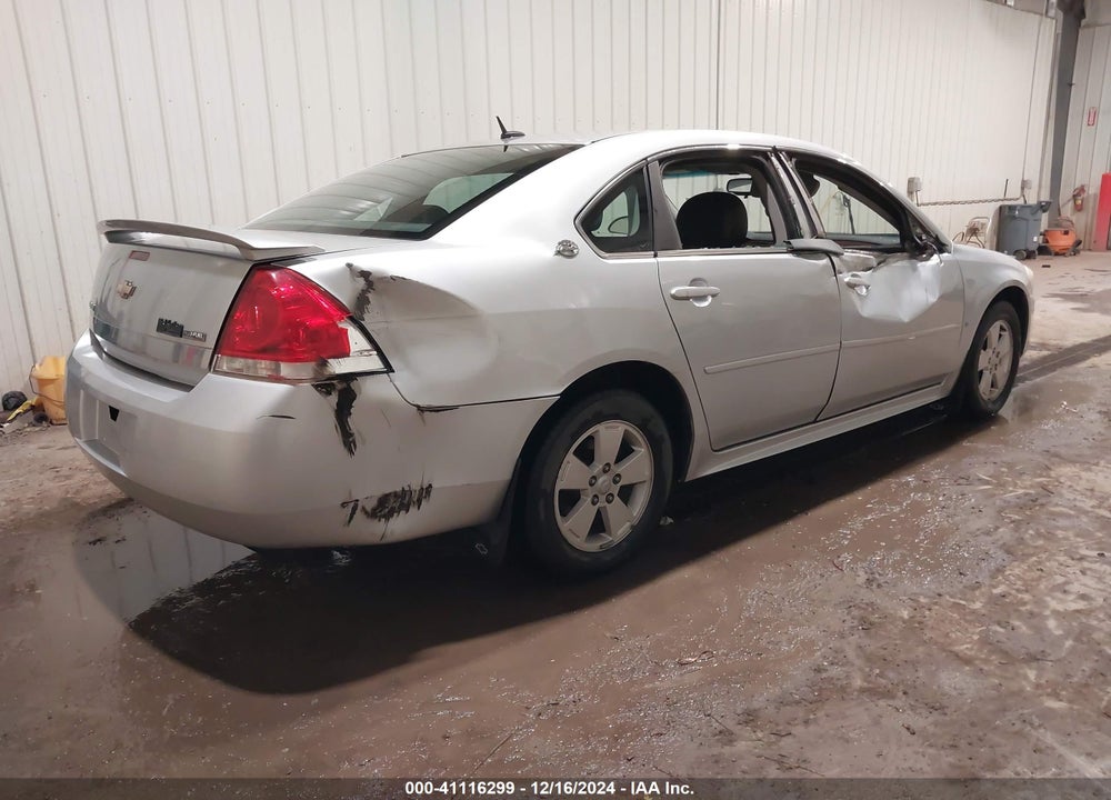 2009 CHEVROLET IMPALA LT VIN: 2G1WT57K891202813