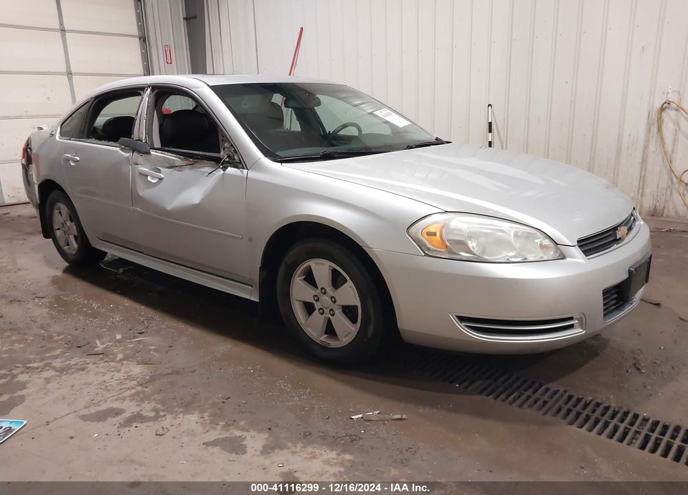 2009 CHEVROLET IMPALA LT VIN: 2G1WT57K891202813