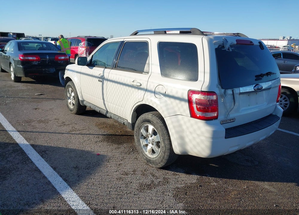 2012 FORD ESCAPE LIMITED VIN: 1FMCU0EG8CKB95454