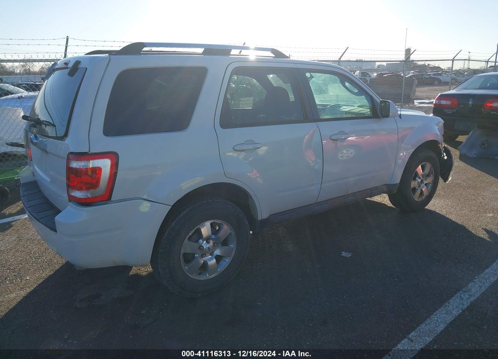 2012 FORD ESCAPE LIMITED VIN: 1FMCU0EG8CKB95454