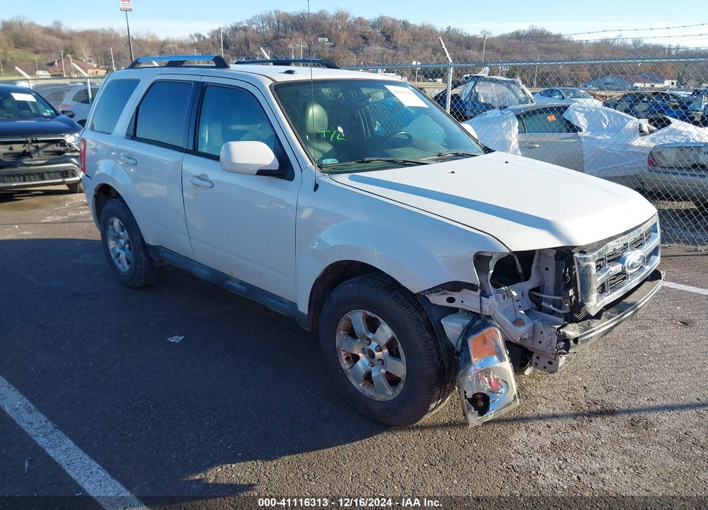 2012 FORD ESCAPE LIMITED VIN: 1FMCU0EG8CKB95454