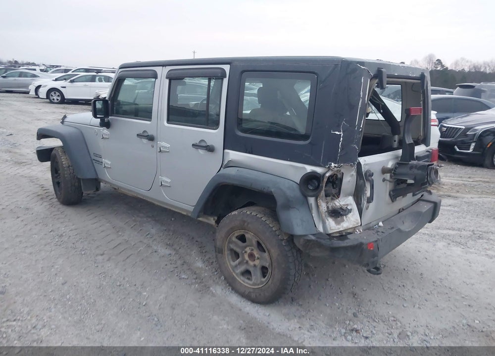2010 JEEP WRANGLER UNLIMITED SPORT RHD VIN: 1J4BZ3H14AL107060