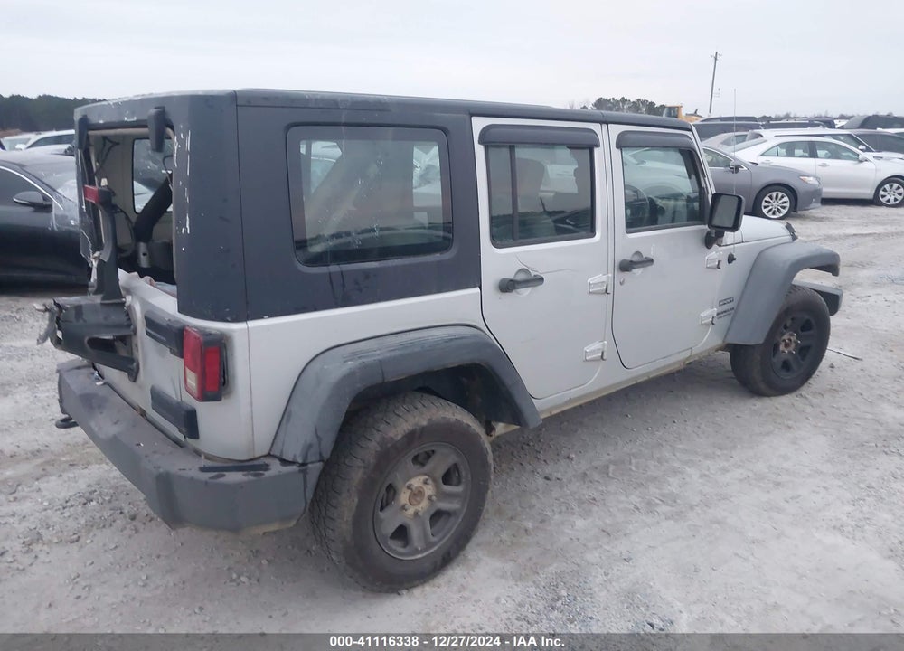 2010 JEEP WRANGLER UNLIMITED SPORT RHD VIN: 1J4BZ3H14AL107060