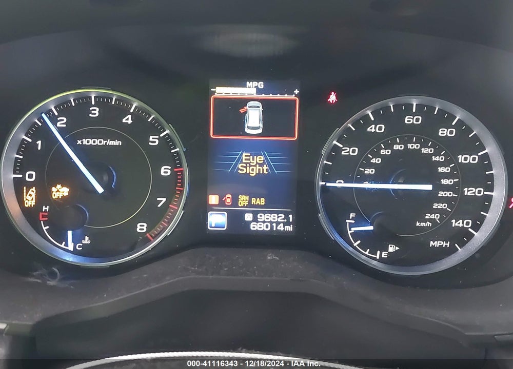 2019 SUBARU ASCENT LIMITED VIN: 4S4WMAMDXK3487643