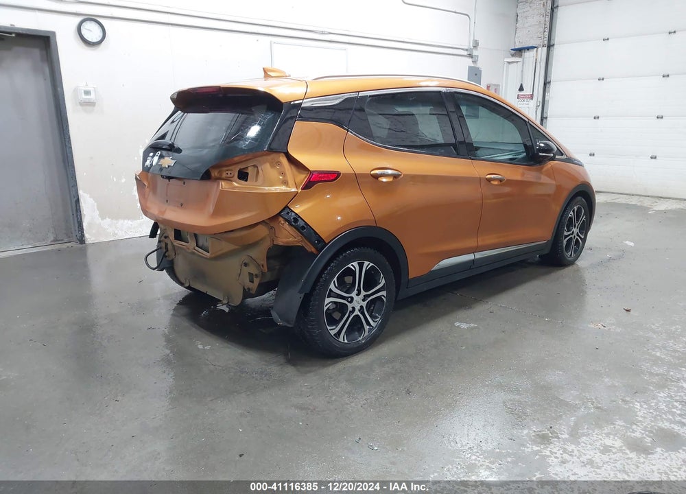 2017 CHEVROLET BOLT EV PREMIER VIN: 1G1FX6S07H4127749