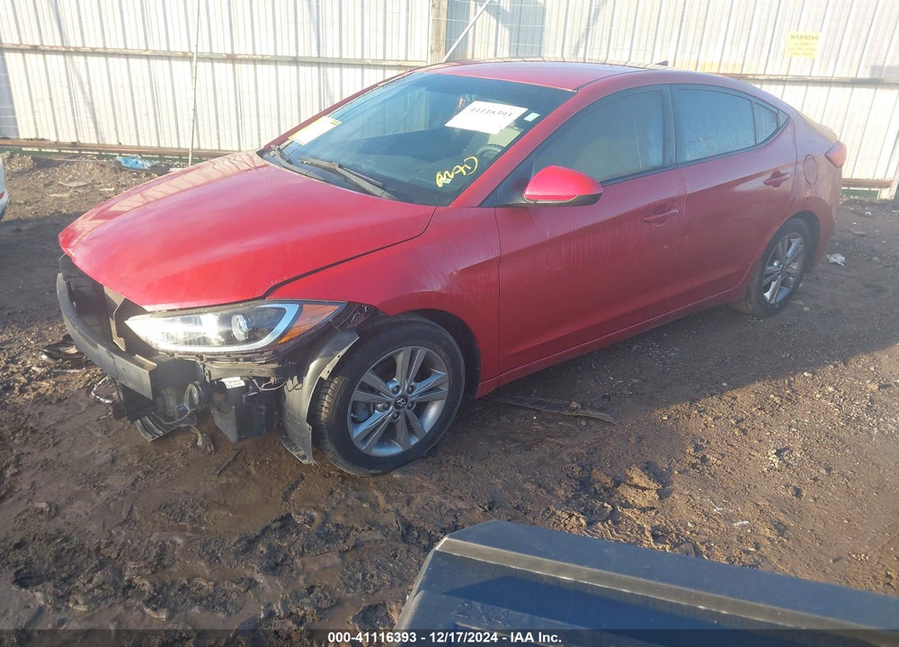 2017 HYUNDAI ELANTRA SE VIN: 5NPD84LF1HH037574