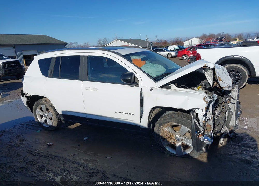 2012 JEEP COMPASS LATITUDE VIN: 1C4NJCEB6CD686556