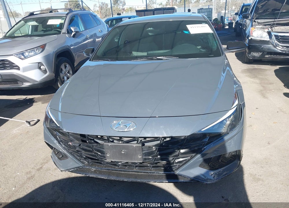 2023 HYUNDAI ELANTRA VIN: KMHLR4AF3PU607814
