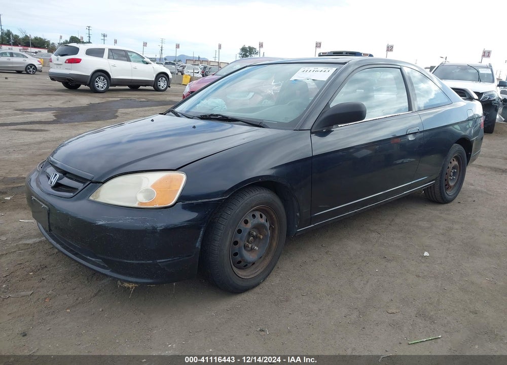2001 HONDA CIVIC EX VIN: 1HGEM229X1L084797
