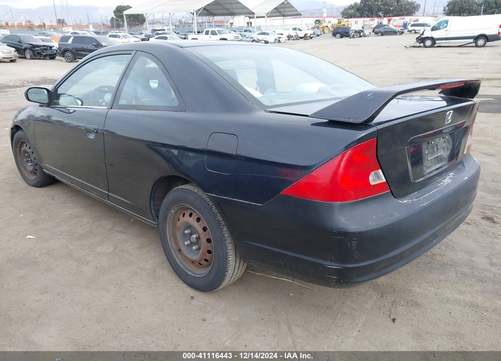 2001 HONDA CIVIC EX VIN: 1HGEM229X1L084797