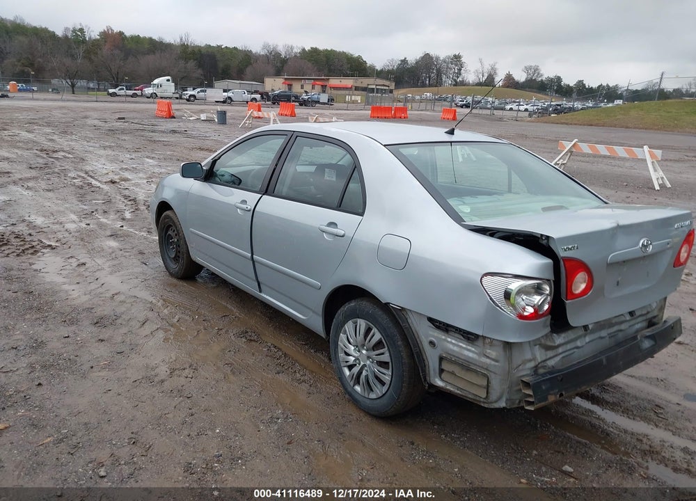 2008 TOYOTA COROLLA LE VIN: 2T1BR32E38C931568