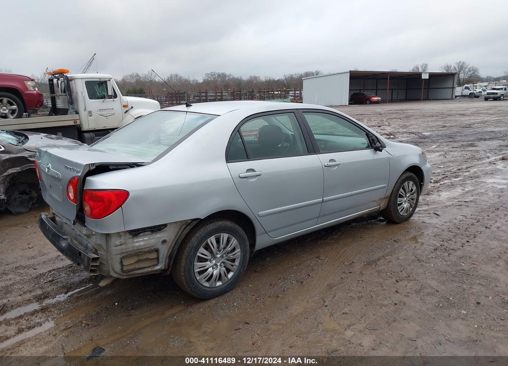 2008 TOYOTA COROLLA LE VIN: 2T1BR32E38C931568