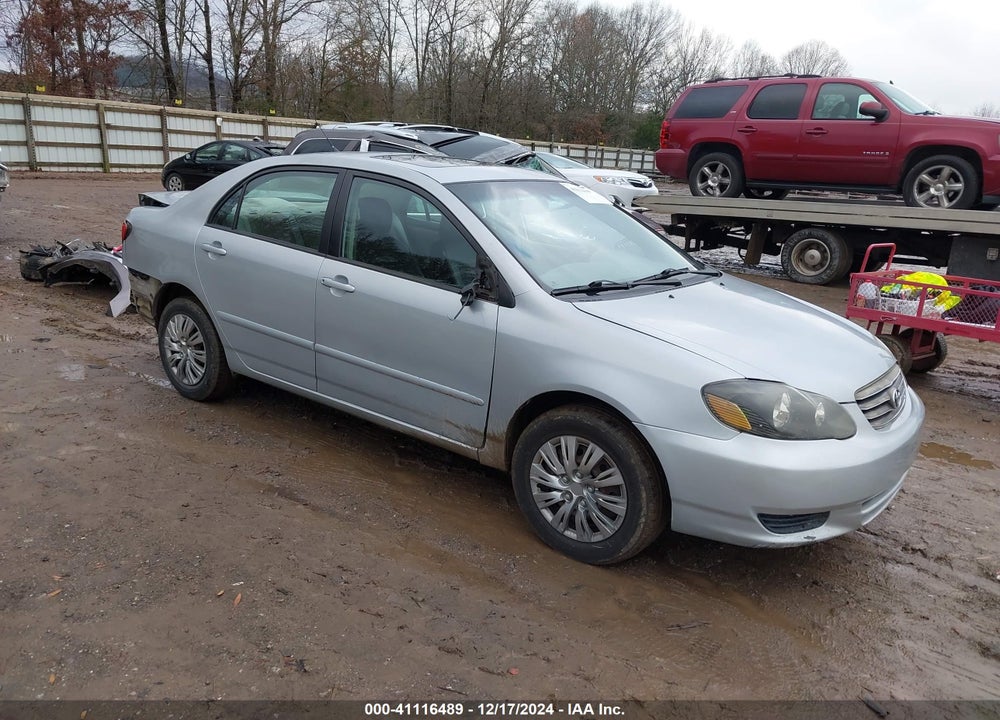 2008 TOYOTA COROLLA LE VIN: 2T1BR32E38C931568